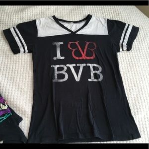 Hot Topic Band T-Shirt Black Veil Brides Unisex M